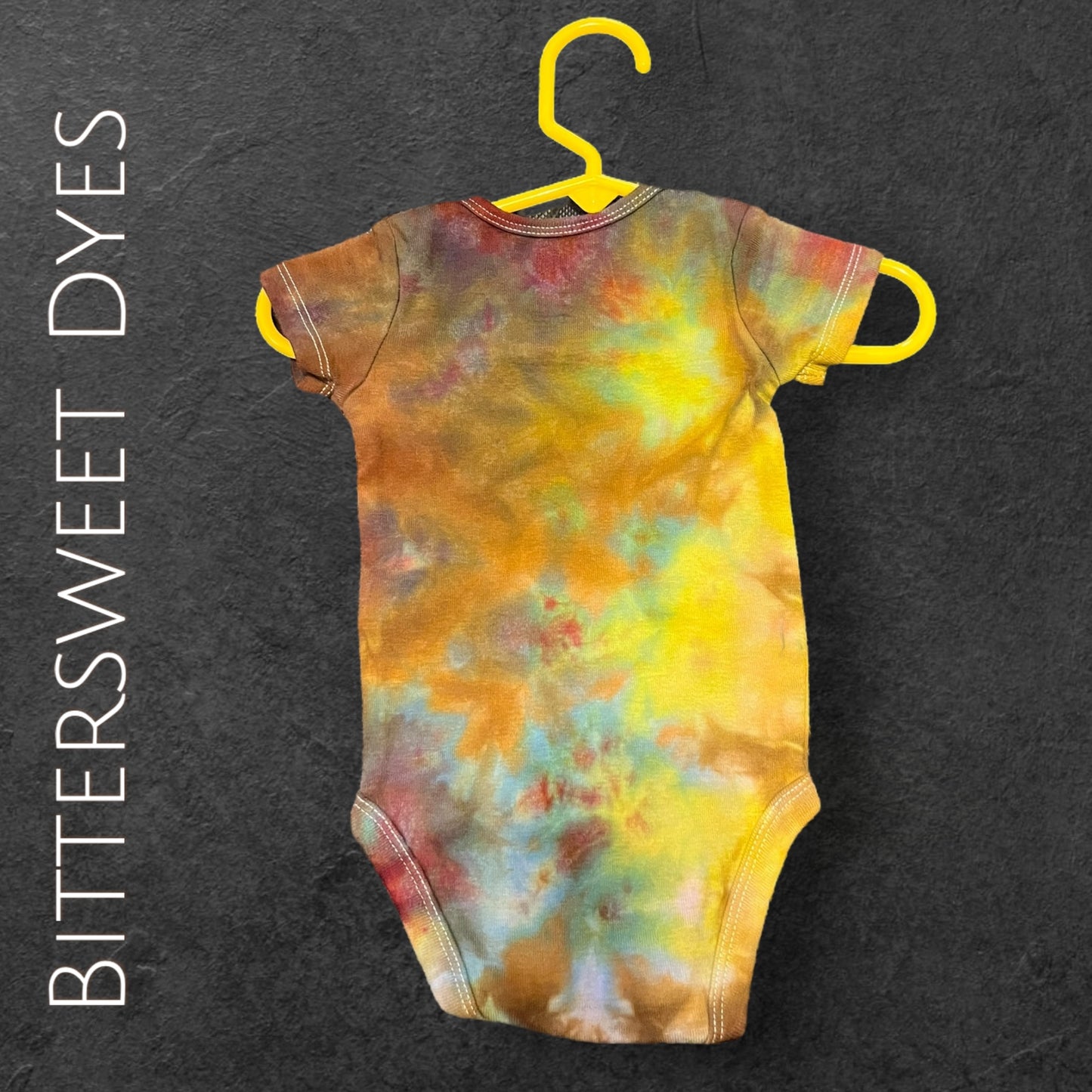 0-3 mo. Ice Dyed Onesie