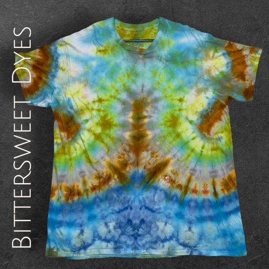 2XL Ice Dye Side Spiral