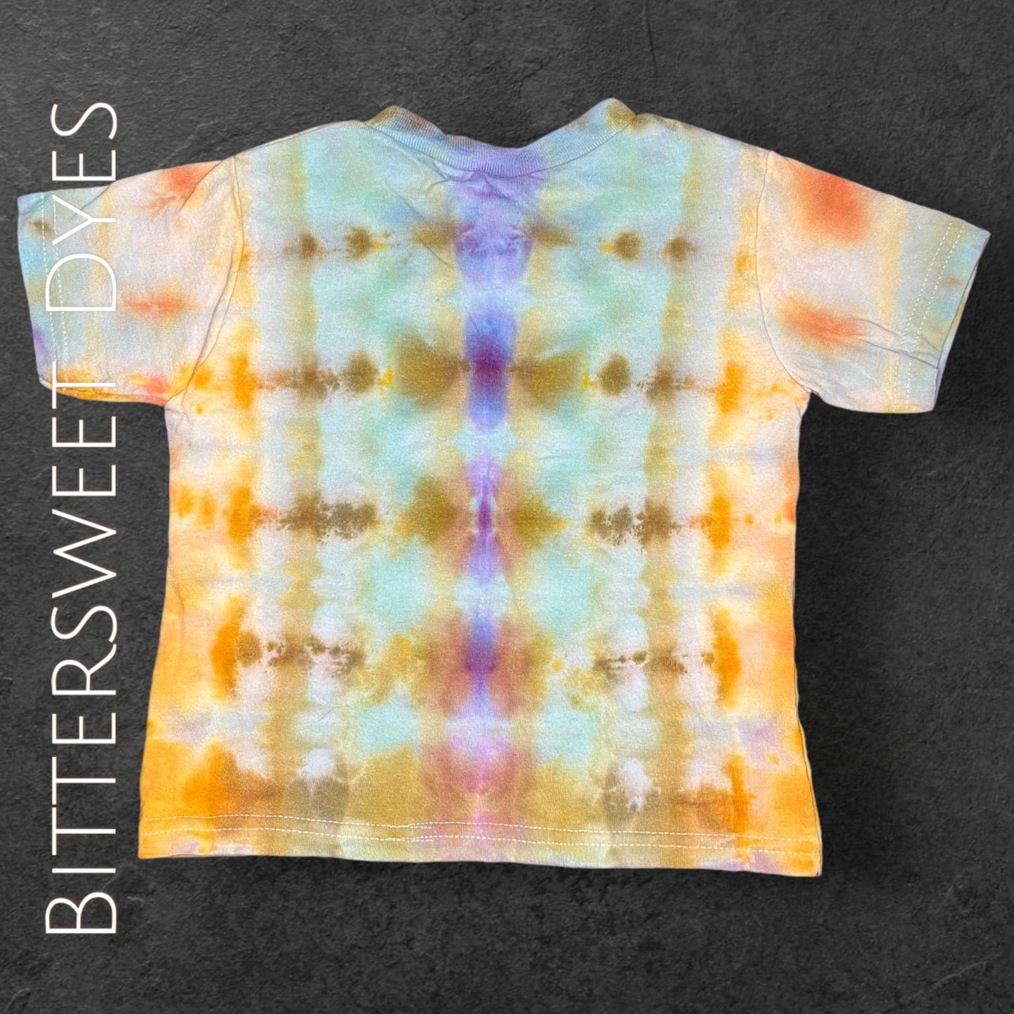 3T Pleat Ice Dye Shirt