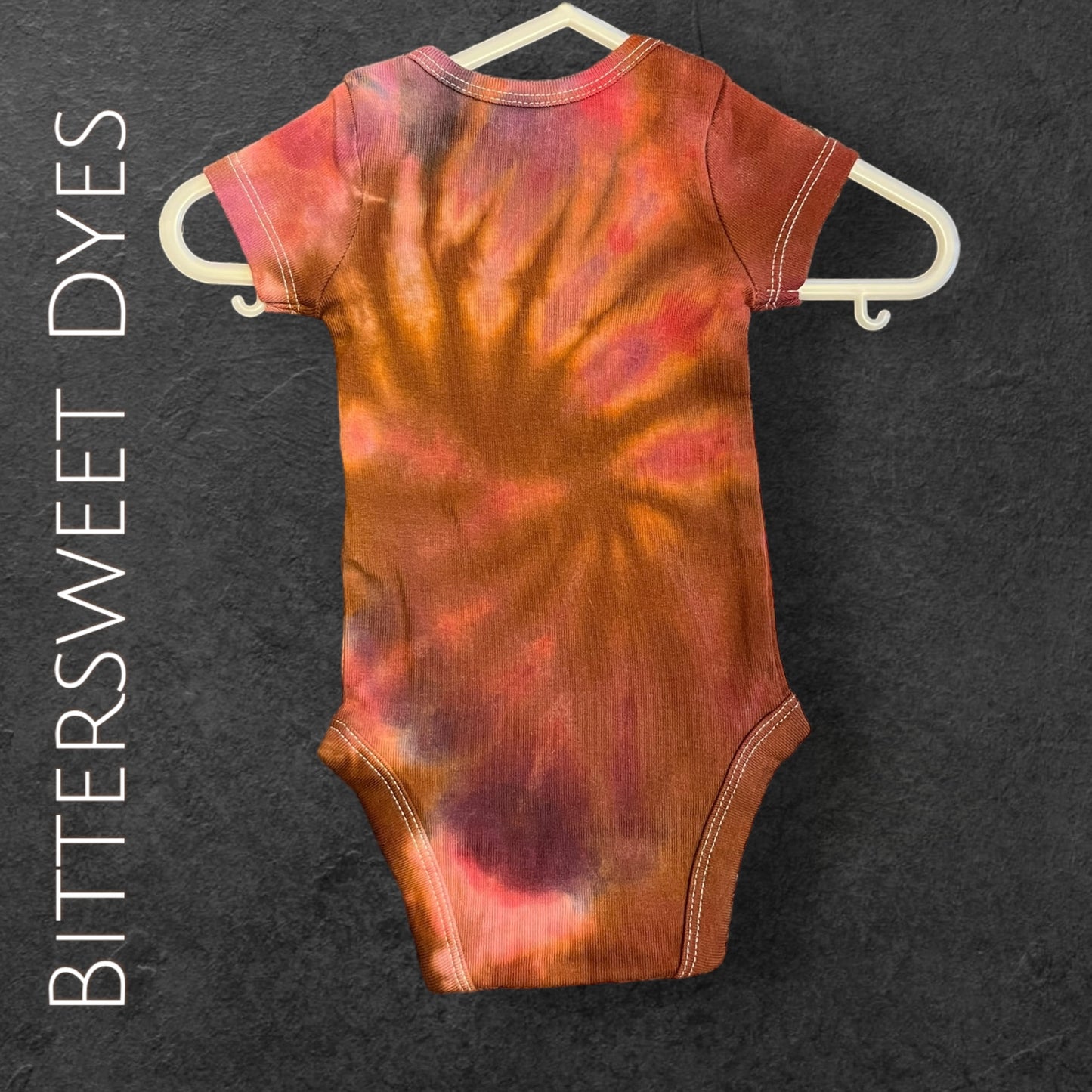 Newborn Ice Dye Onesie