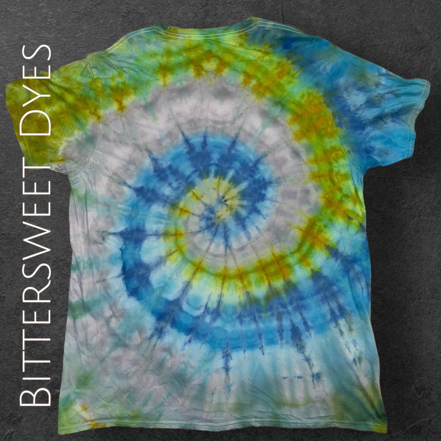 2XL Ice Dye Spiral Tee