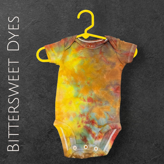 0-3 mo. Ice Dyed Onesie