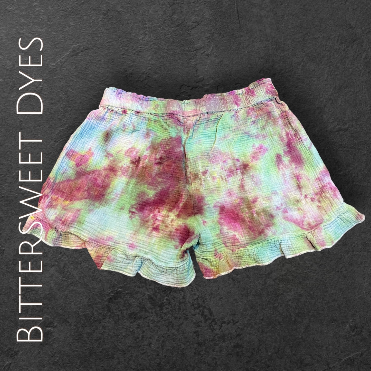 M Single Color Ice Dye Pajama Set