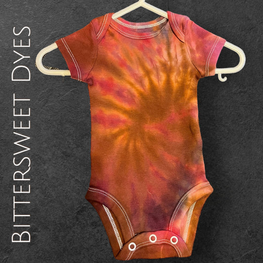 Newborn Ice Dye Onesie