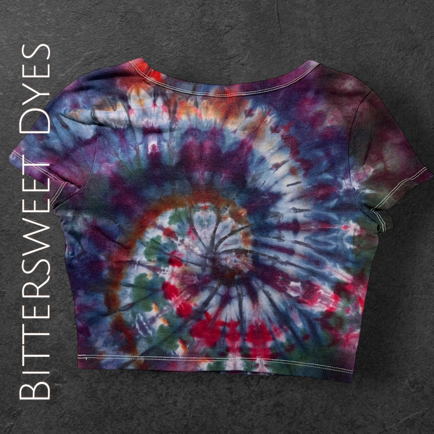 M Ice Dye Crop Top