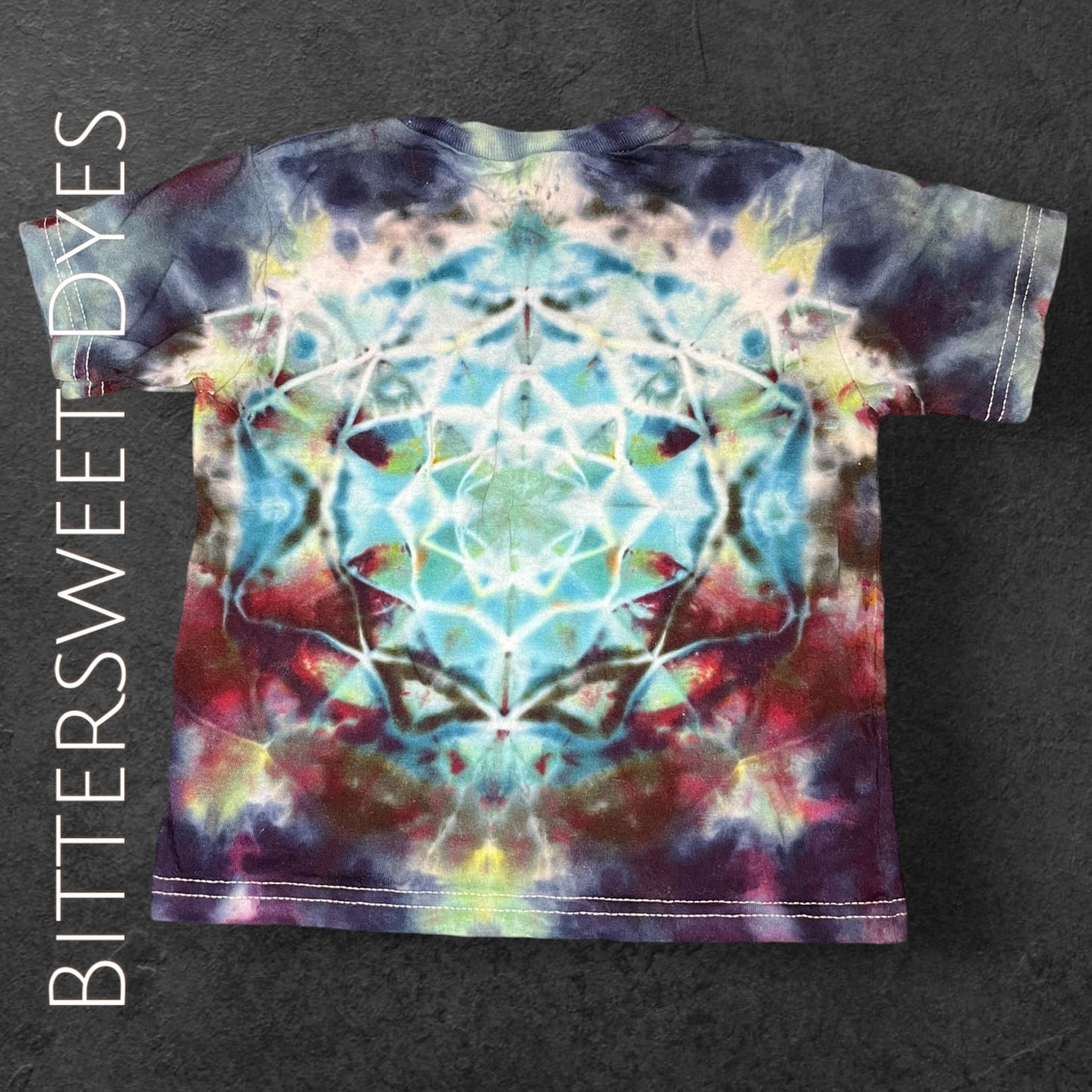 3T Ice Dye Mandala Shirt