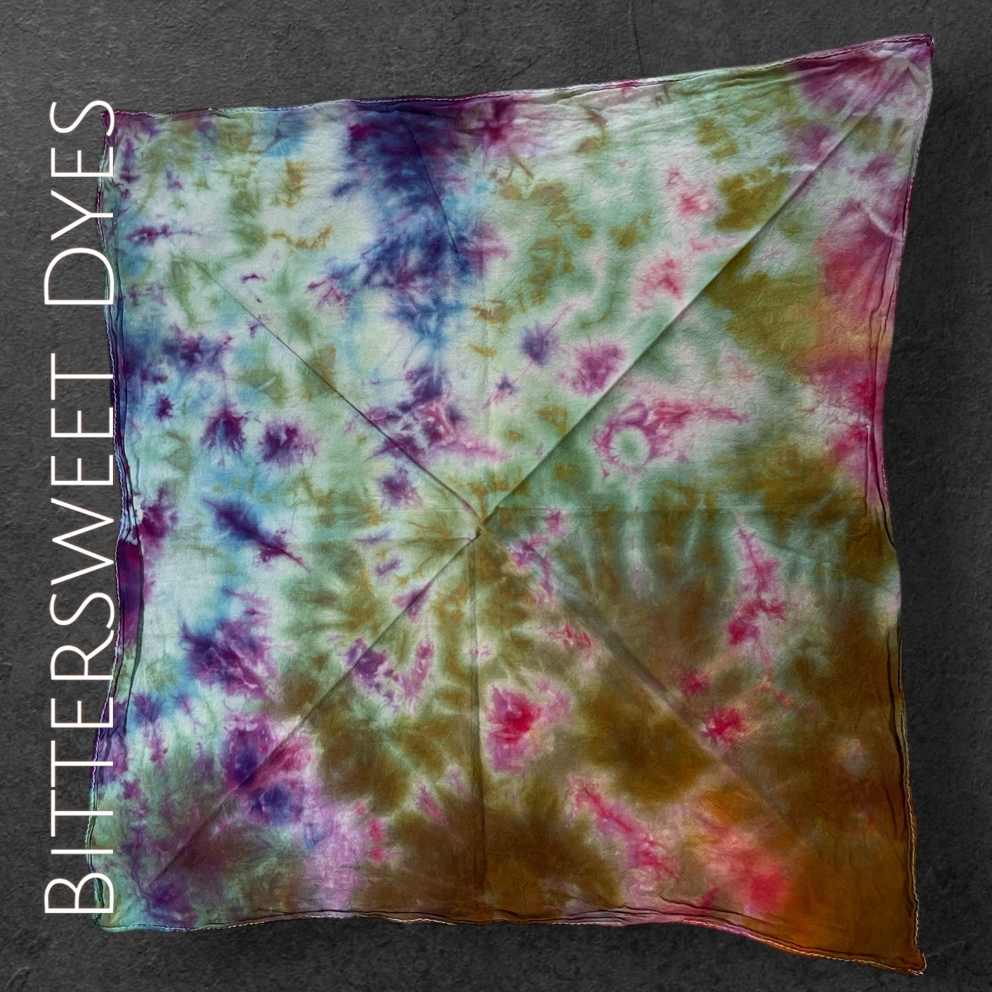 Ice Dye Bandana