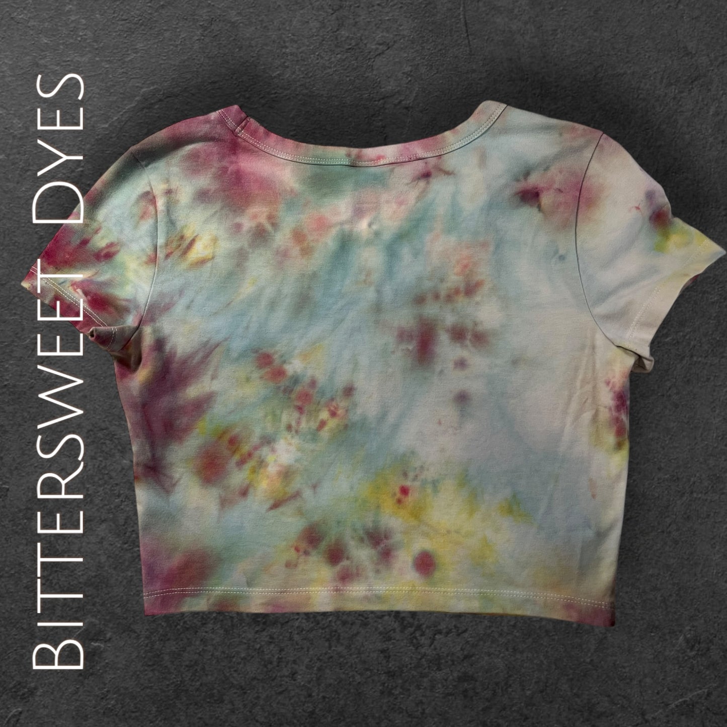 M Ice Dye Crop Top