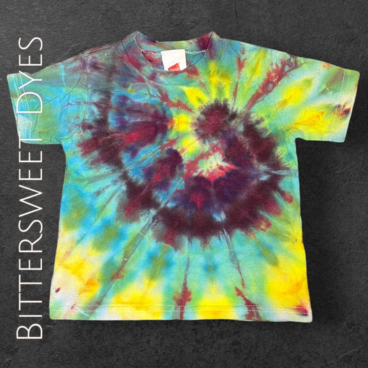 2T Spiral Ice Dye Shirt