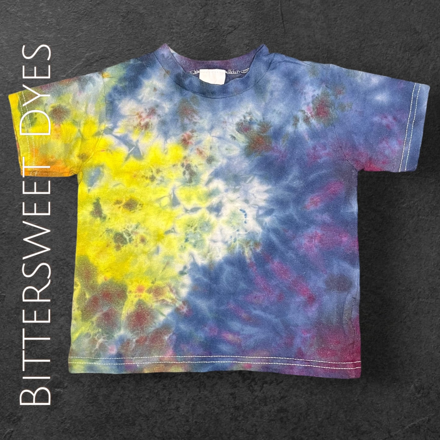 3T Scrunch Ice Dye Shirt