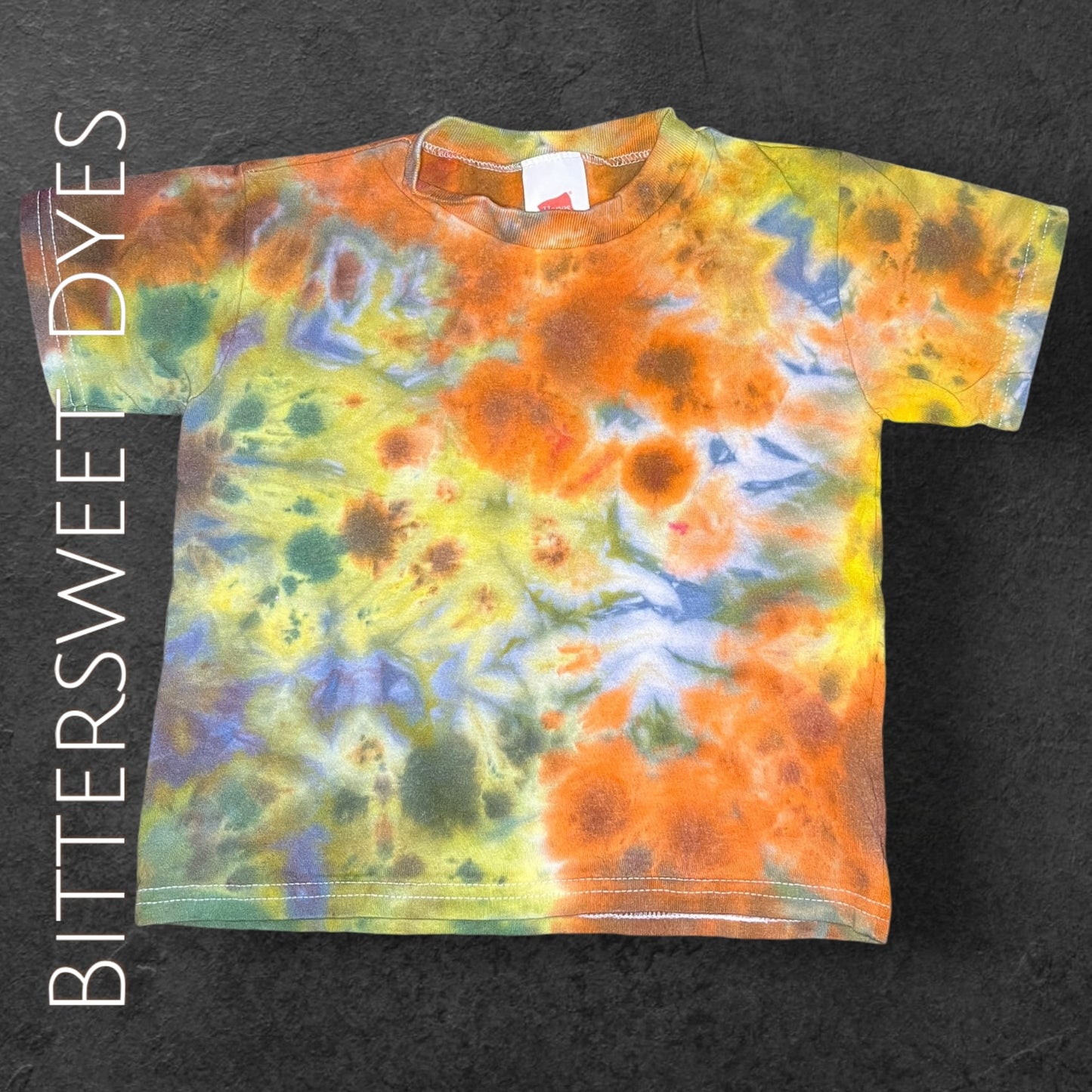 4T Scrunch Ice Dye Shirt