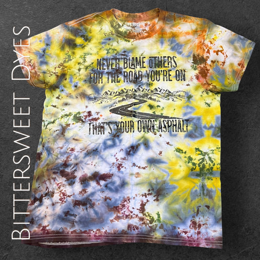 M Ice Dye "Don't Blame Others" Shirt