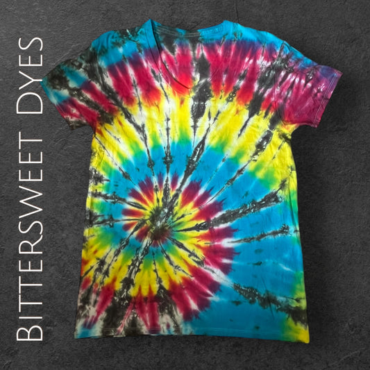 S Liquid Dye Spiral Tee