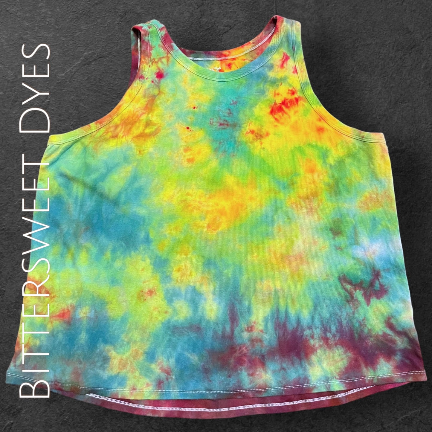 4X Ice Dye Tank Top