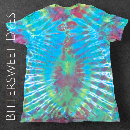 2XL Liquid Tie Dye Tee