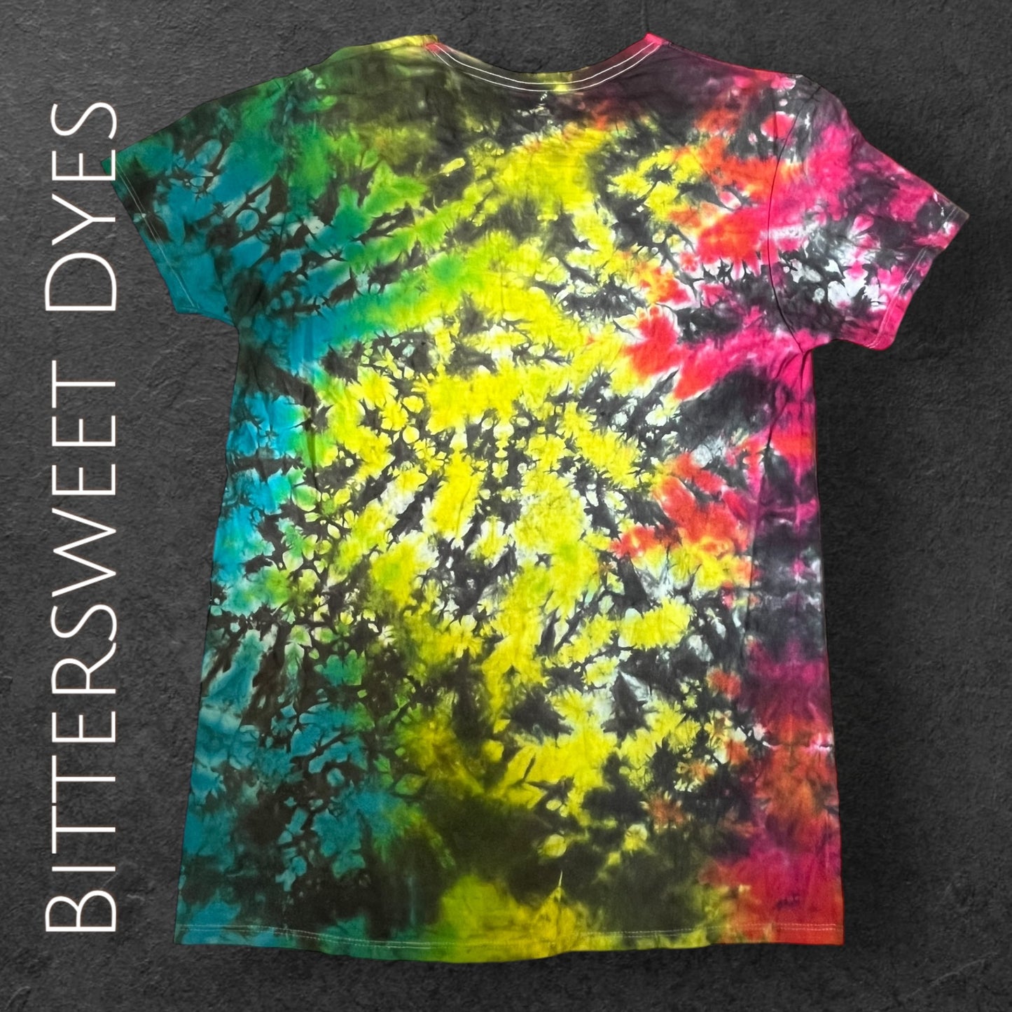 S Liquid Dye Scrunch Tee