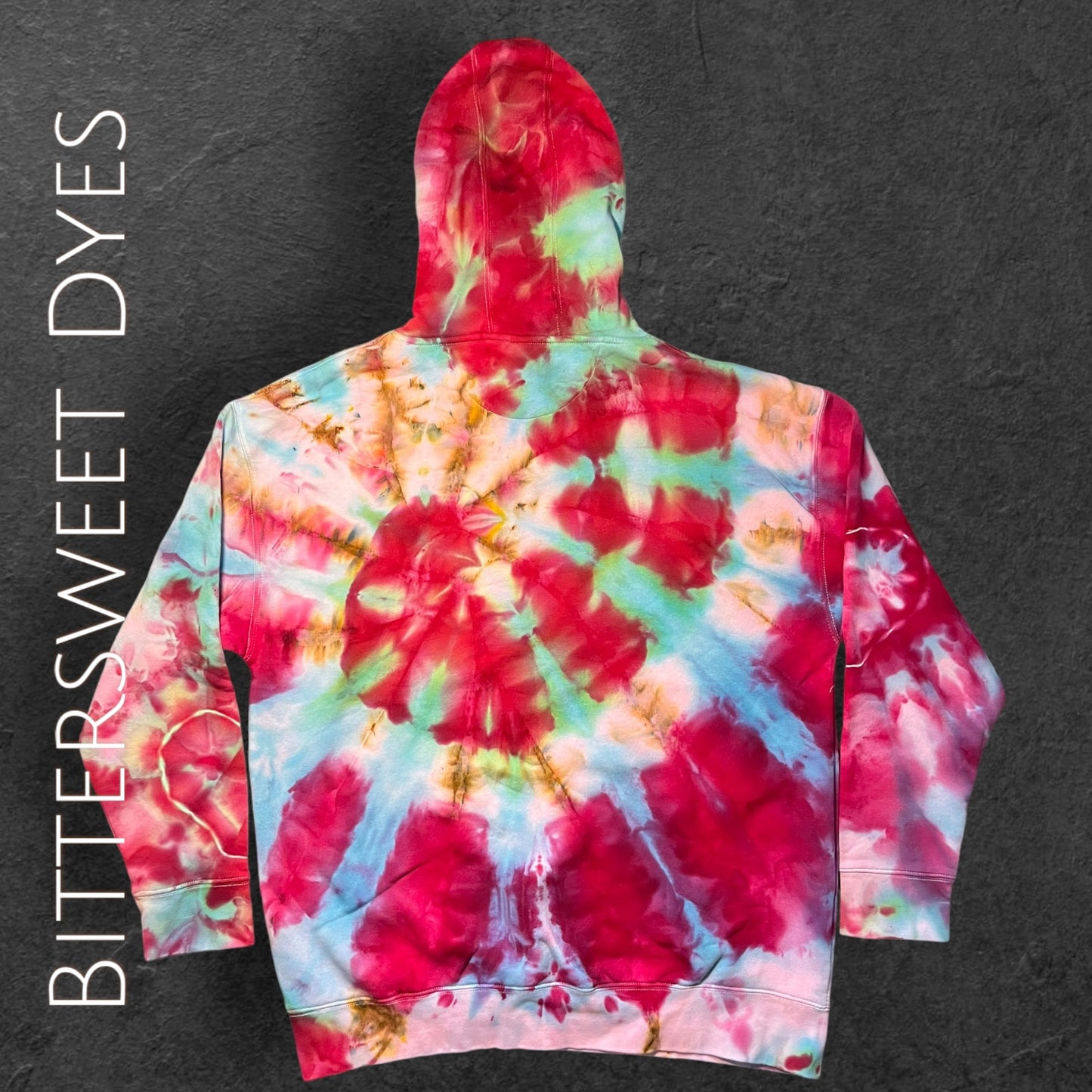 2X Spiral Ice Dye Hoodie