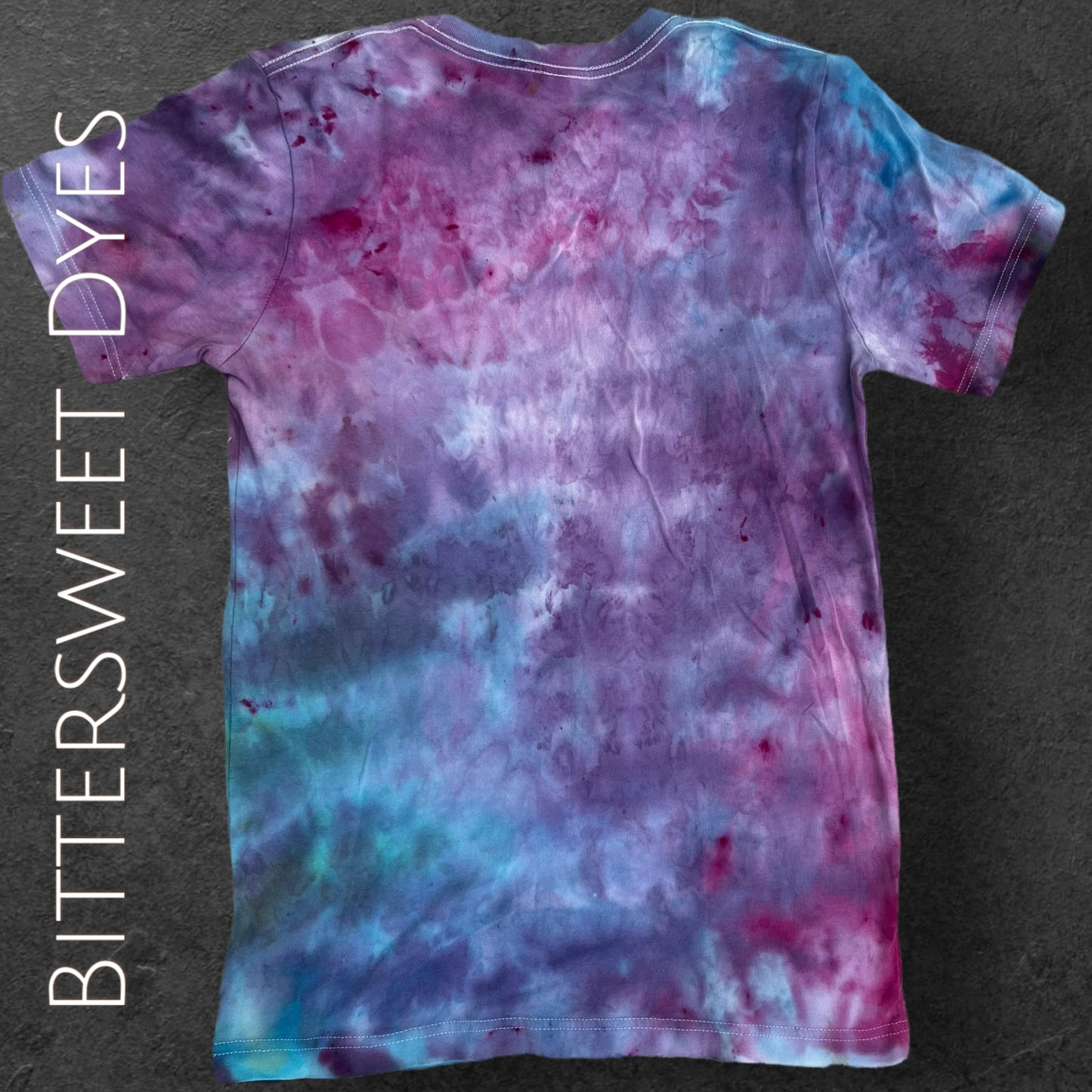 S "It Is Always Wine O'Clock" Scrunch Ice Dye