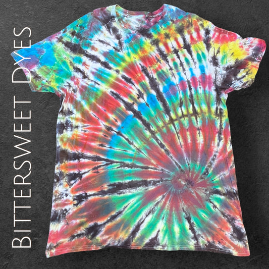 2XL Liquid Tie Dye Tee