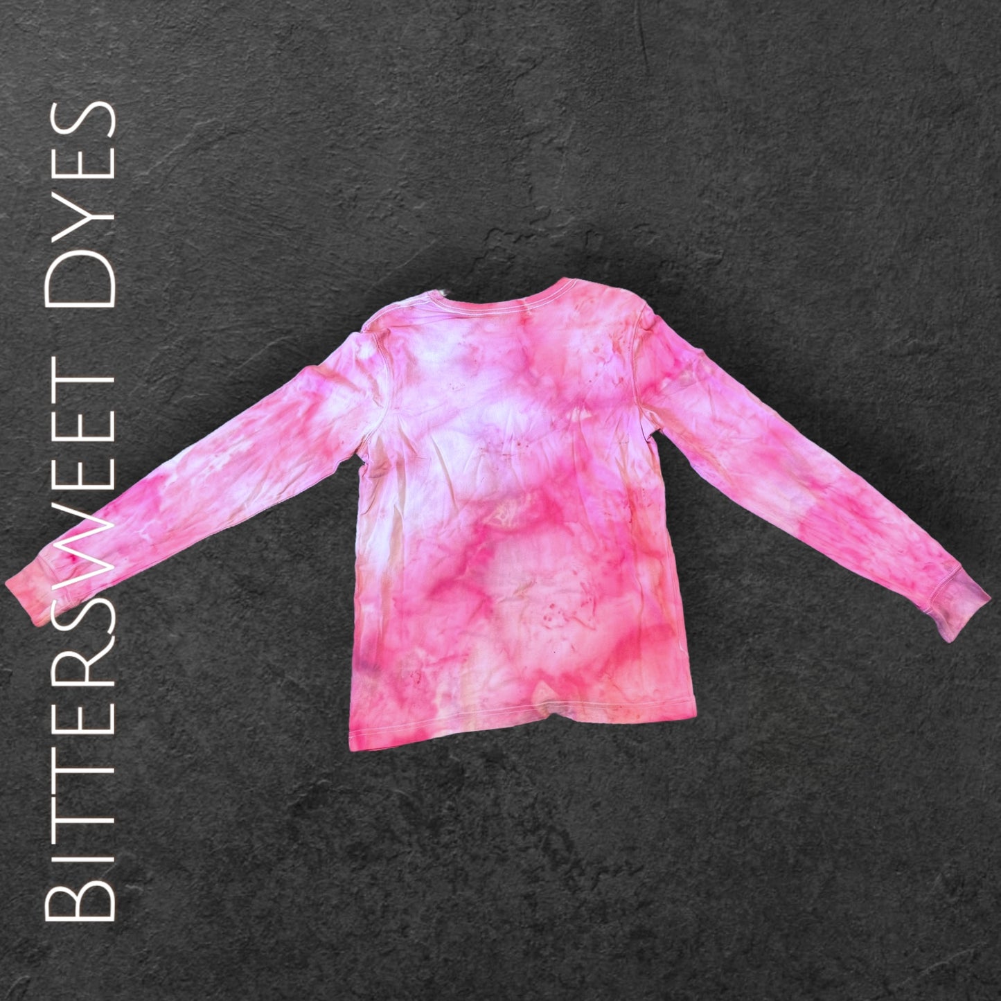 S Ice Dye Scrunch Long Sleeve