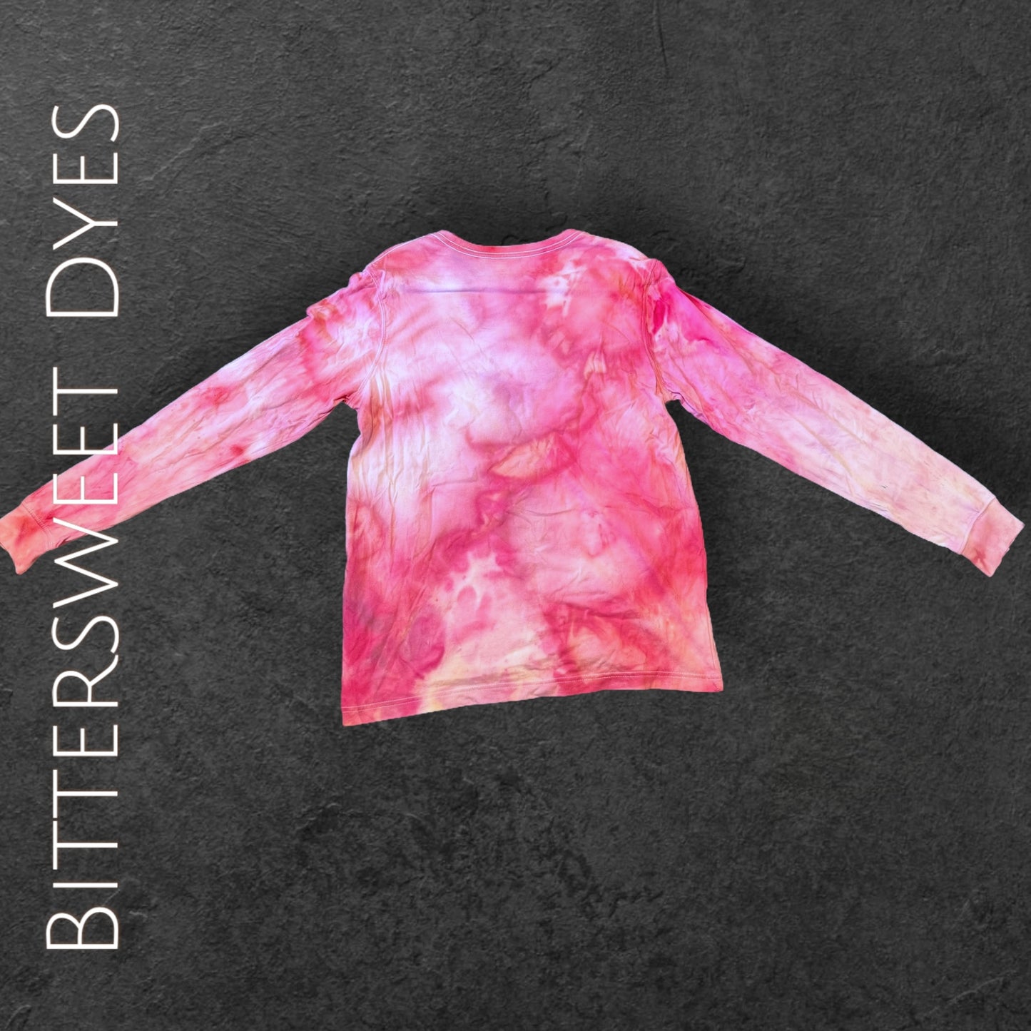 S Ice Dye Scrunch Long Sleeve