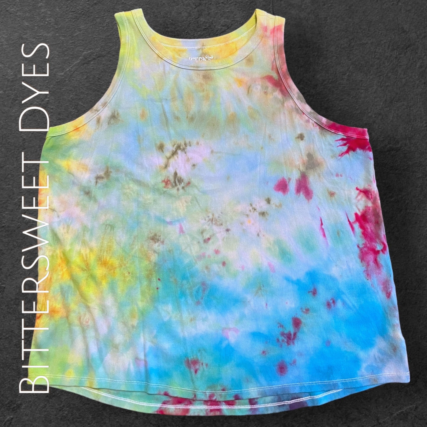 3X Ice Dye Tank Top