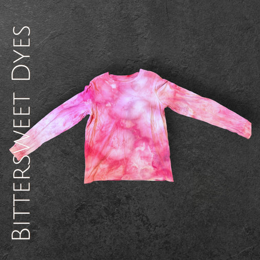 M Ice Dye Scrunch Long Sleeve