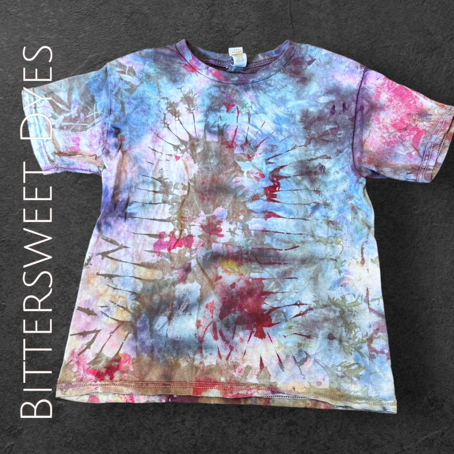 S Youth Ice Dye Tee