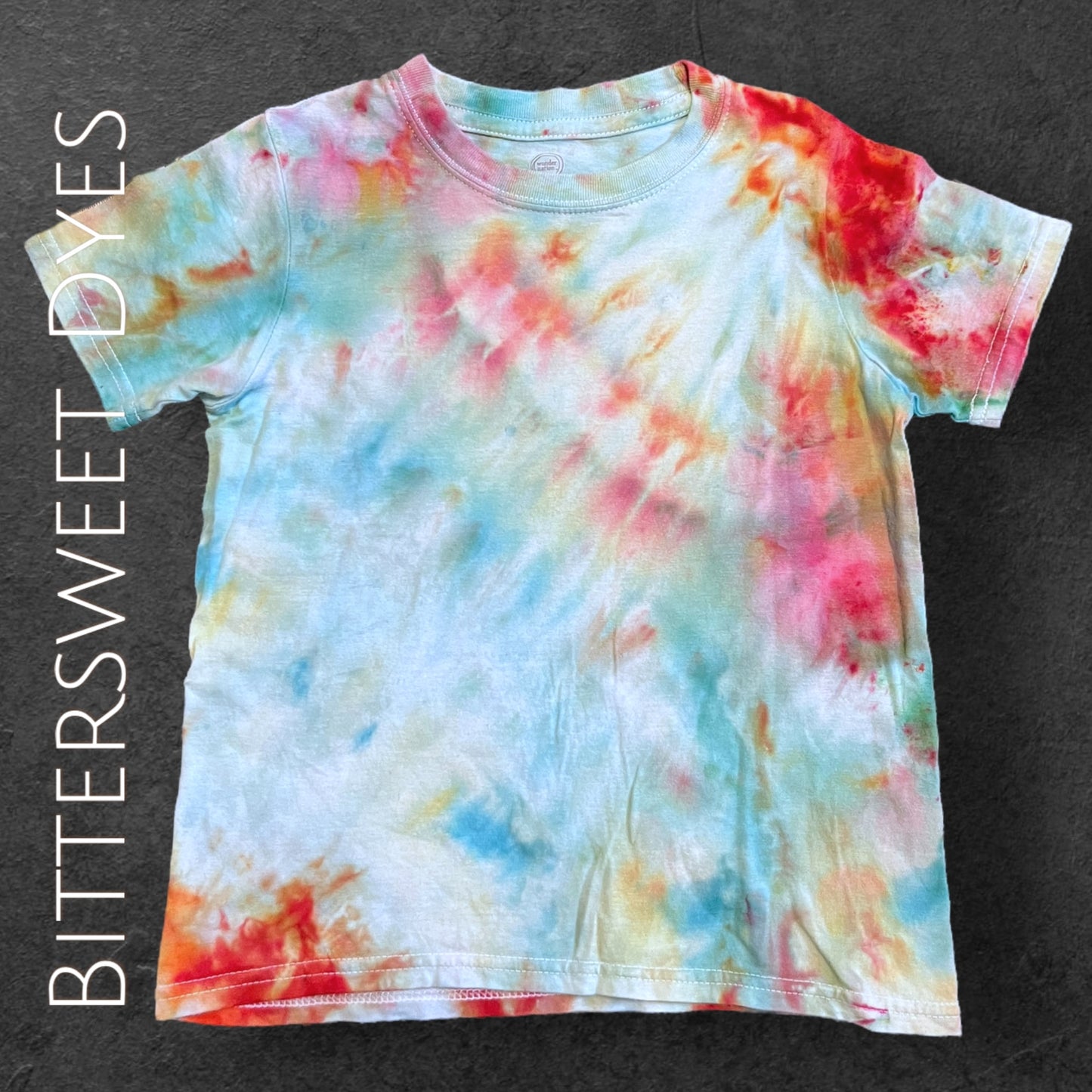 S (6-7) Youth Ice Dye Tee