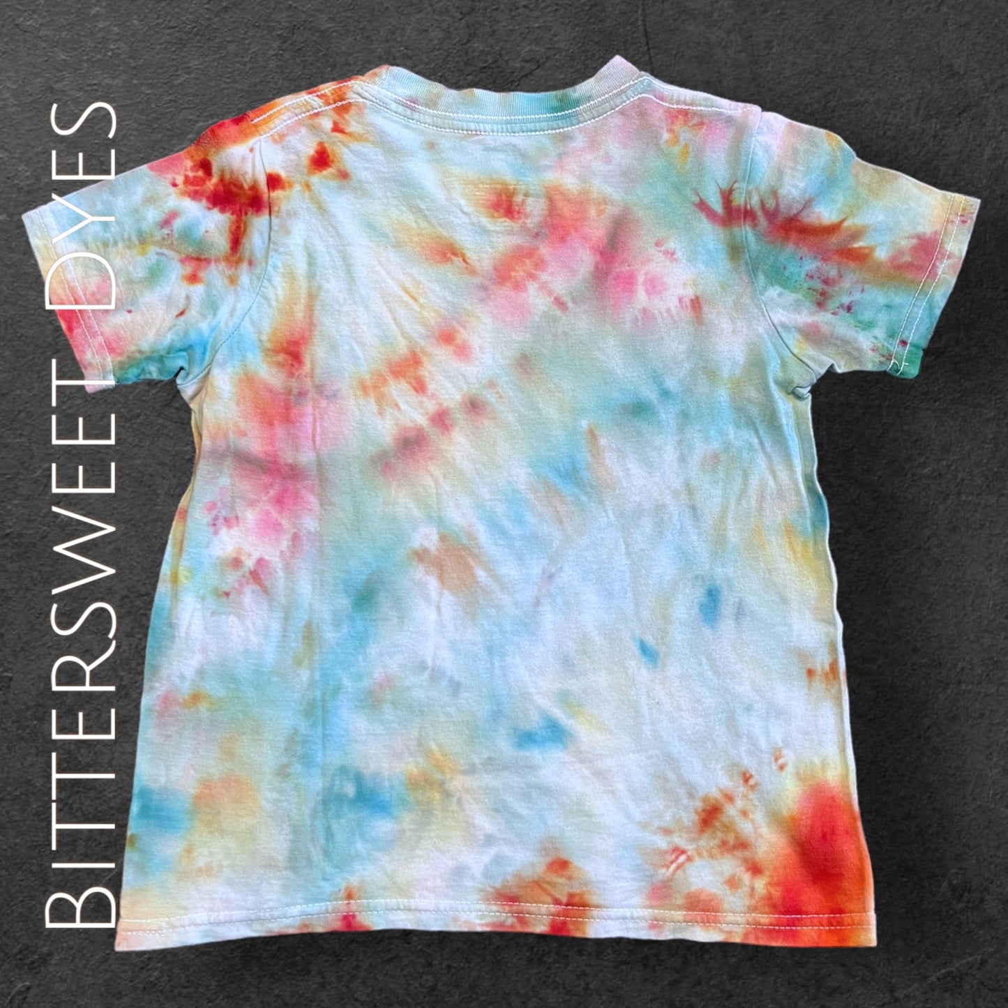 S (6-7) Youth Ice Dye Tee